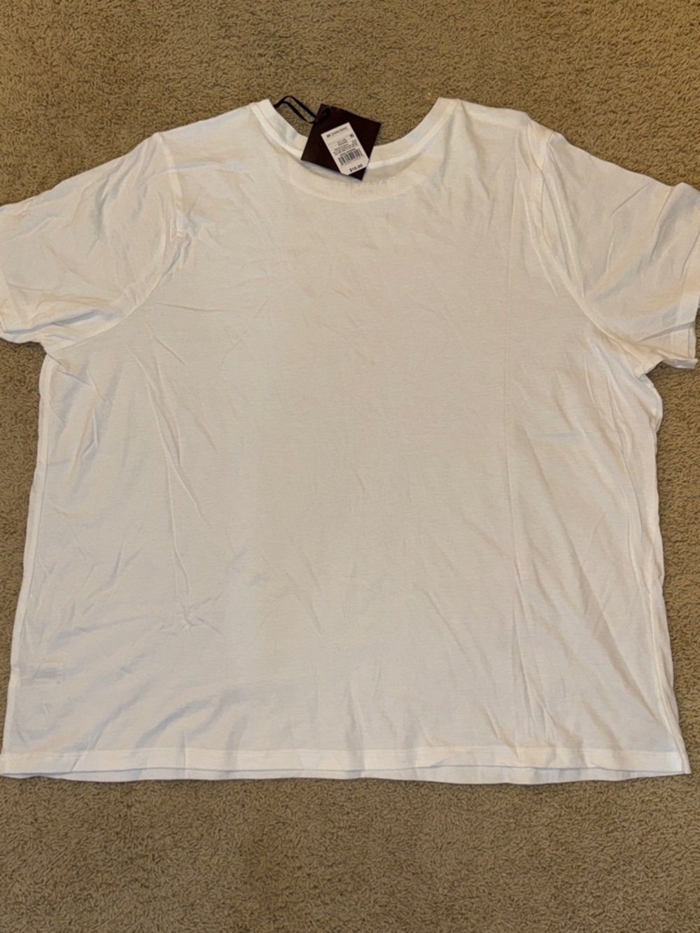 Ava & Viv Women’s White Short Sleeve Crew Tee - Picture 3 of 13